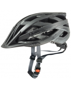 Kask rowerowy Uvex I-vo CC Black-Smoke Mat