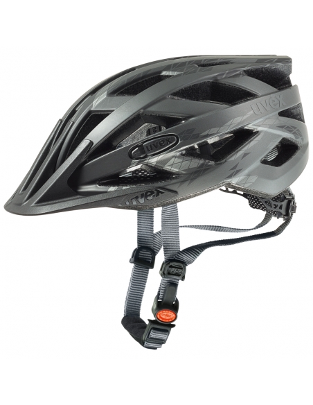 Kask rowerowy Uvex I-vo CC Black-Smoke Mat