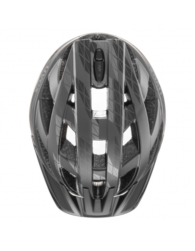 Kask rowerowy Uvex I-vo CC Black-Smoke Mat