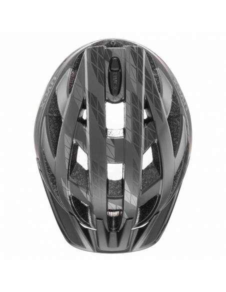 Kask rowerowy Uvex I-vo CC Black-Smoke Mat
