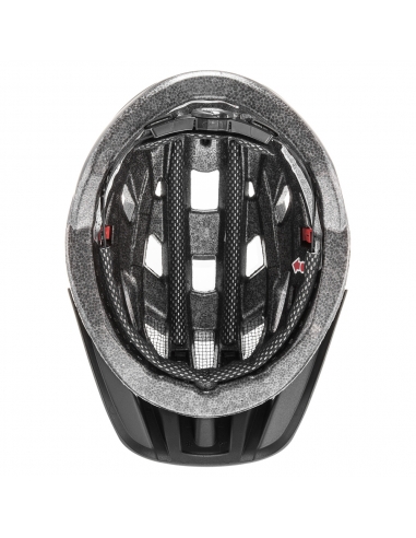 Kask rowerowy Uvex I-vo CC Black-Smoke Mat