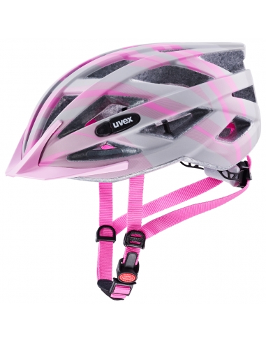 Kask rowerowy Uvex Air Wing CC Grey-Rose Mat