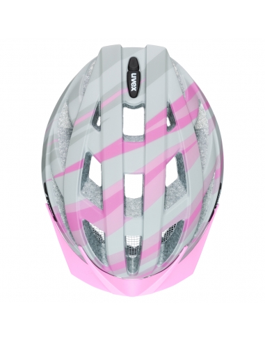 Kask rowerowy Uvex Air Wing CC Grey-Rose Mat