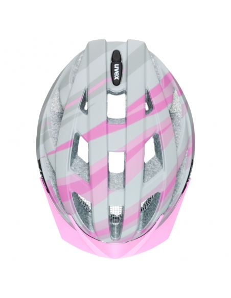 Kask rowerowy Uvex Air Wing CC Grey-Rose Mat