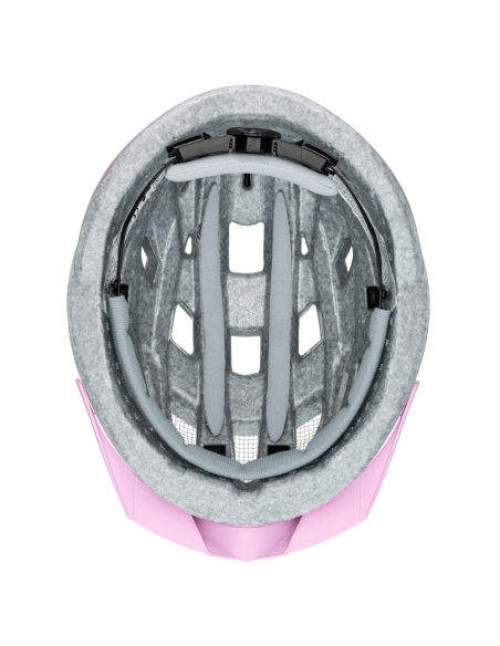 Kask rowerowy Uvex Air Wing CC Grey-Rose Mat