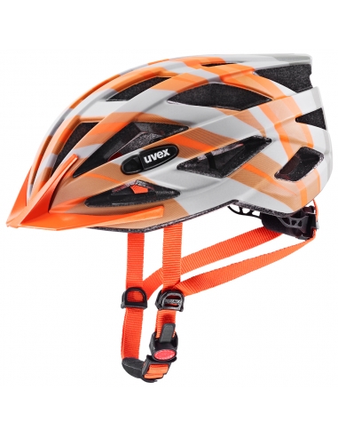 Kask rowerowy Uvex Air Wing CC Grey-Orange Mat