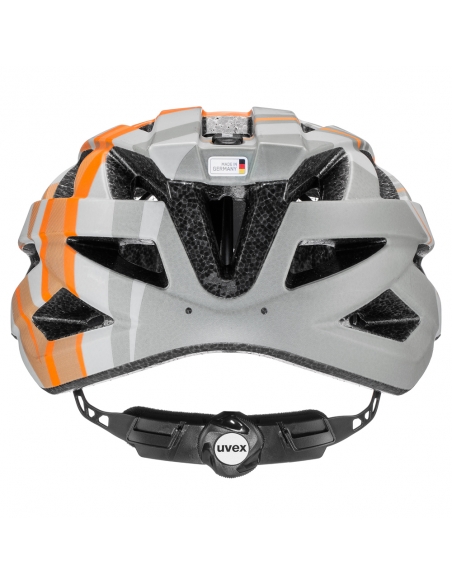 Kask rowerowy Uvex Air Wing CC Grey-Orange Mat