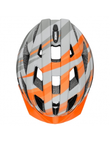 Kask rowerowy Uvex Air Wing CC Grey-Orange Mat