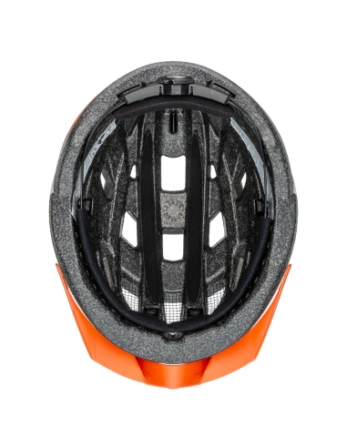 Kask rowerowy Uvex Air Wing CC Grey-Orange Mat