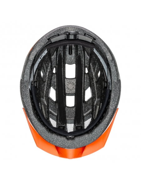 Kask rowerowy Uvex Air Wing CC Grey-Orange Mat
