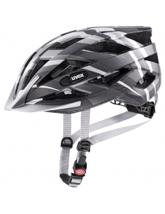 Kask rowerowy Uvex Air Wing CC Black-Silver Mat