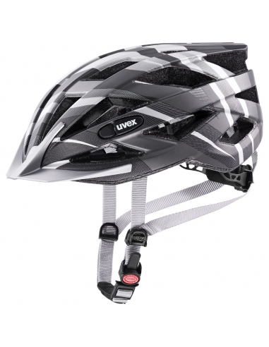 Kask rowerowy Uvex Air Wing CC Black-Silver Mat