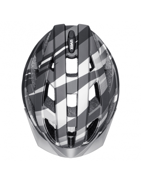 Kask rowerowy Uvex Air Wing CC Black-Silver Mat
