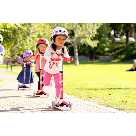 Hulajnoga i Jeździk Mini Micro Deluxe 3w1 różowa