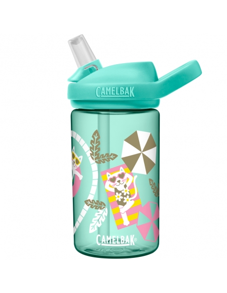 Butelka bidon Camelbak Eddy+ Kids 0,4l Pool Cats