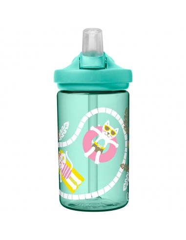 Butelka bidon Camelbak Eddy+ Kids 0,4l Pool Cats