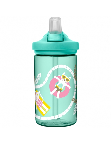 Butelka bidon Camelbak Eddy+ Kids 0,4l Pool Cats