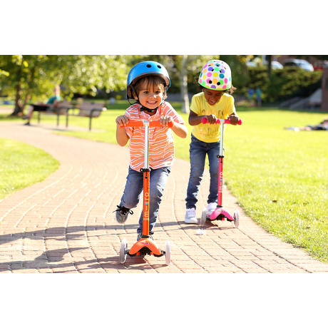 Hulajnoga i Jeździk Mini Micro Deluxe 3w1 pomarańczowa