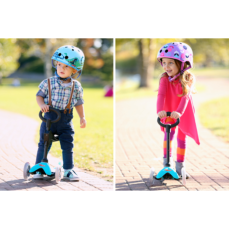 Hulajnoga i Jeździk Mini Micro Deluxe 3w1 Aqua