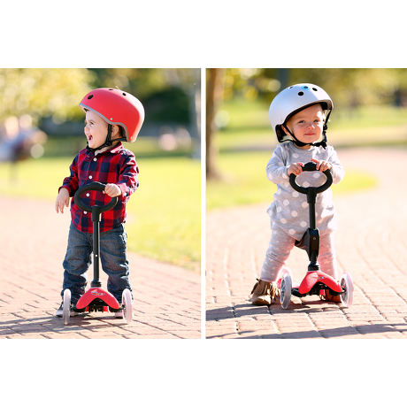 Hulajnoga i Jeździk Mini Micro Deluxe 3w1 czerwona