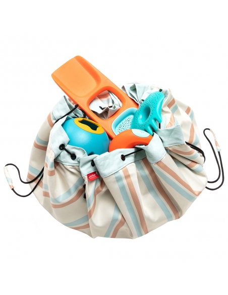 Plażowy worek na zabawki Play&Go Outdoor Stripes