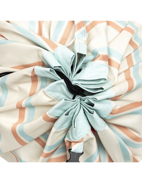 Plażowy worek na zabawki Play&Go Outdoor Stripes