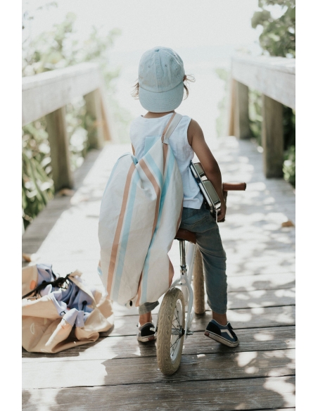 Plażowy worek na zabawki Play&Go Outdoor Stripes