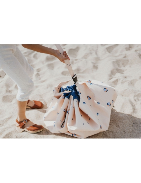 Plażowy worek na zabawki Play&Go Outdoor Stripes