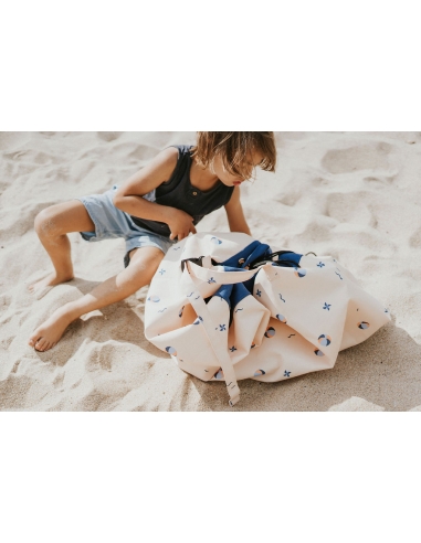 Plażowy worek na zabawki Play&Go Outdoor Stripes