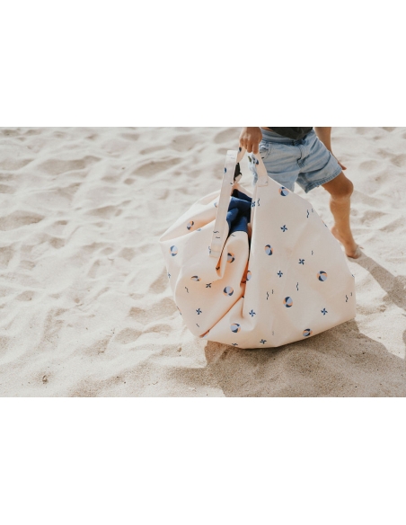 Plażowy worek na zabawki Play&Go Outdoor Stripes