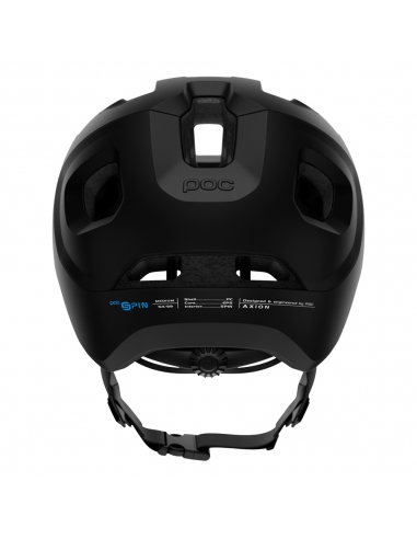 Kask rowerowy POC Axion Spin Uranium Black Matt