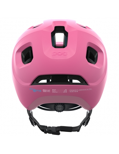 Kask rowerowy POC Axion Spin Actinium Pink Matt