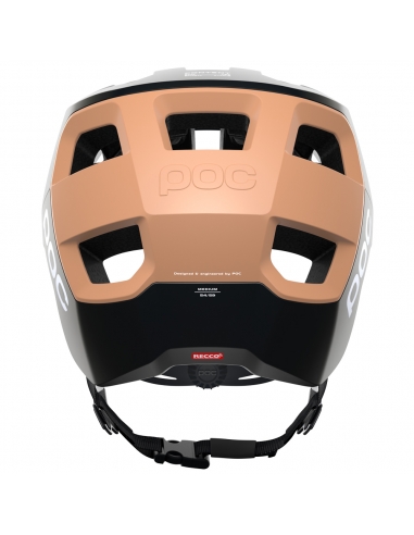 Kask rowerowy POC Kortal Uranium Black/Light Citrine Orange Matt
