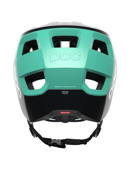 Kask rowerowy POC Kortal Uranium Black/Fluorite Green Matt