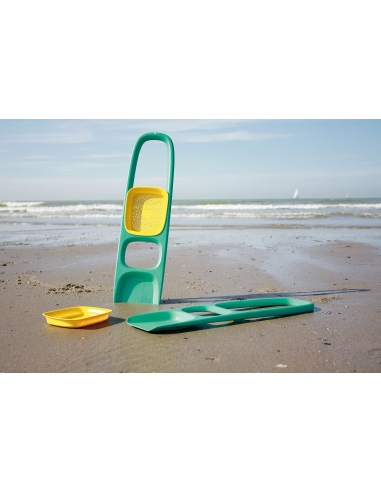 Łopatka z sitkiem Quut Scoppi Lagoon Green