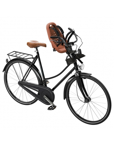 Fotelik rowerowy Thule Yepp Mini Brown (na przód, mocowany do kierownicy)