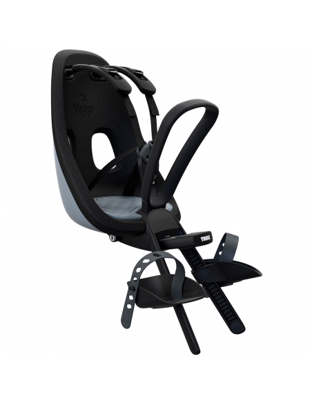 Fotelik rowerowy Thule Yepp Nexxt Mini Momentum-Grey (na przód, mocowany do kierownicy)
