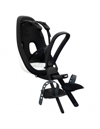 Fotelik rowerowy Thule Yepp Nexxt Mini Snow-White (na przód, mocowany do kierownicy)
