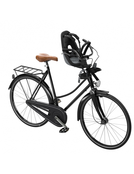 Fotelik rowerowy Thule Yepp Nexxt Mini Momentum-Grey (na przód, mocowany do kierownicy)