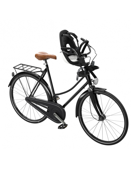 Fotelik rowerowy Thule Yepp Nexxt Mini Snow-White (na przód, mocowany do kierownicy)
