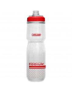 Izolowany bidon Camelbak Podium Chill 710ml Fiery Red/White
