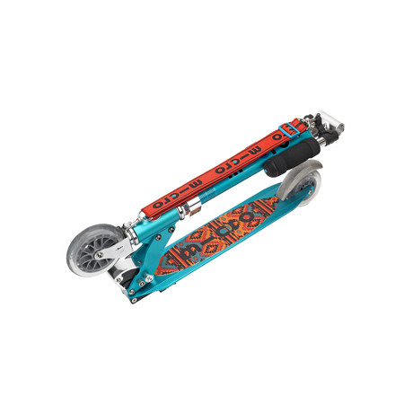 Czerwony pasek Micro do przenoszenia hulajnóg dwukołowych