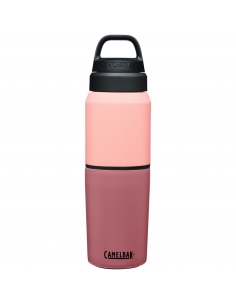 Butelka termiczna kubek Camelbak MultiBev 500ml Terracotta Rose/Camelia Pink