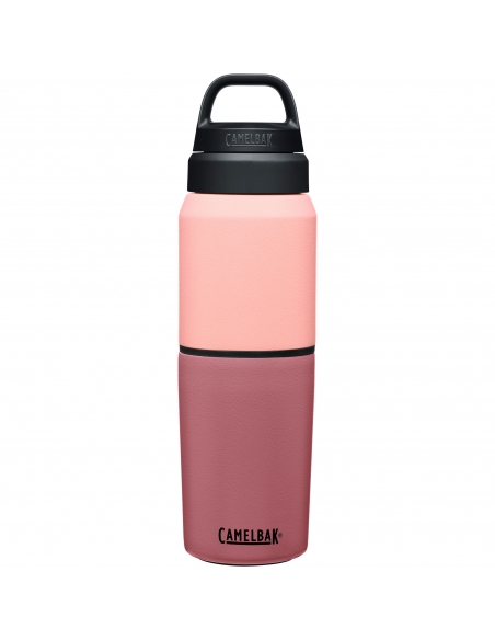 Butelka termiczna kubek Camelbak MultiBev 500ml Terracotta Rose/Camelia Pink
