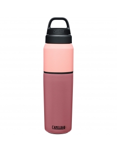 Butelka termiczna kubek Camelbak MultiBev 650ml Terracotta Rose/Camelia Pink