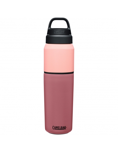 Butelka termiczna kubek Camelbak MultiBev 650ml Terracotta Rose/Camelia Pink