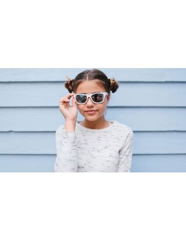 Okulary przeciwsłoneczne dla dzieci Babiators Original Navigator Wicked White 3-5