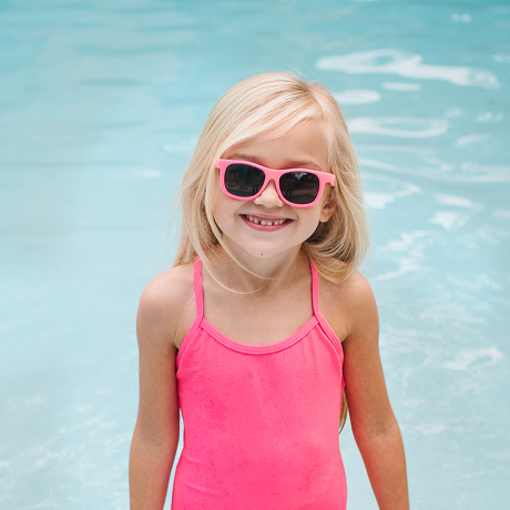 Okulary przeciwsłoneczne dla dzieci Babiators Original Navigator Think Pink