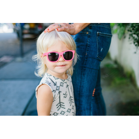 Okulary przeciwsłoneczne dla dzieci Babiators Original Navigator Think Pink