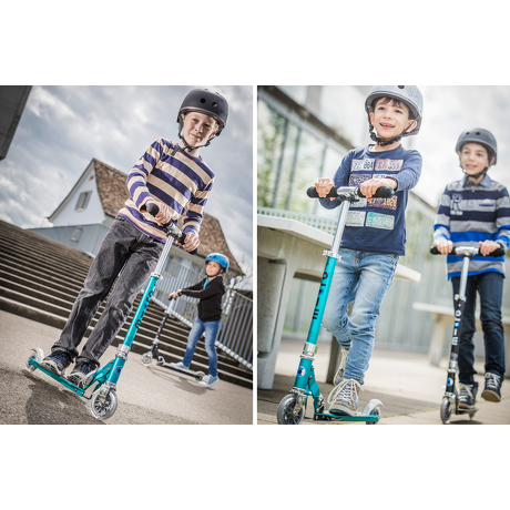 Hulajnoga Micro Sprite Teal Tribal